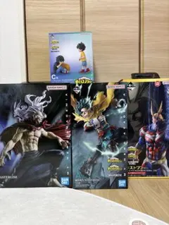 ヒロアカ 一番くじ 相反する思い デク 死柄木 オールマイト フィギュアセット