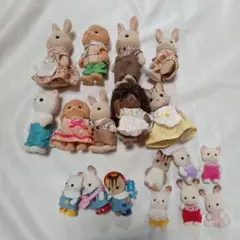 シルバニアファミリー人形18体まとめ売りセット