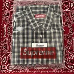 Supreme Mini Plaid S/S Shirt Stoneのサムネイル