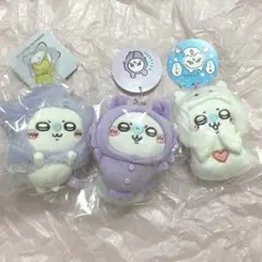 モモンガ ぬいぐるみ マスコット 3点セット ちいかわ