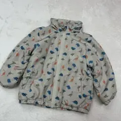 バックアンドフォース　裏ボアジャケット　恐竜柄　95 バースデイ　しまむら