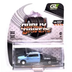 グリーンライト  ラム3500 デューリー・フラットベッド - ロビンズエッグ