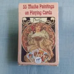 55 Mucha Paintings on Playing Cards トランプのサムネイル