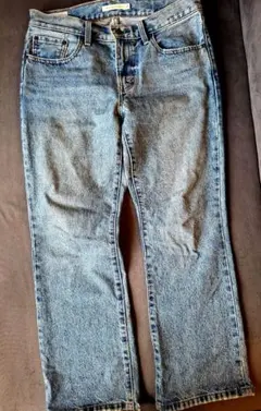 【美品】リーバイスプレミアム MIDDY ANKLE BOOTCUT 28のサムネイル