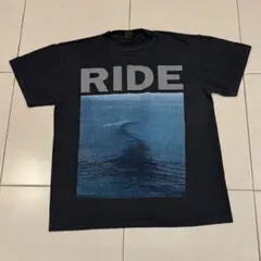 限定セールL★RIDE★Nowhere★ライド★ノーホエアTシャツ黒灰