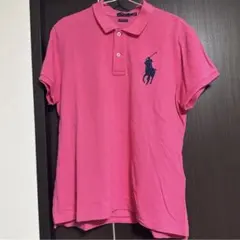 j*j様 希少 Polo Ralph Laurenビッグポニー ピンク短丈S - メルカリ
