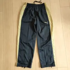 PUMA ジャージパンツ L 黒/金