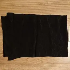 帯揚げ　帯あげ　着物　着付　和服　和装小物　正絹　黒　ブラック