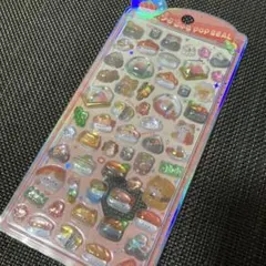 お寿司　おすし　うるちゅるポップシール　ボンボンドロップ　立体　3D
