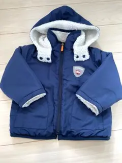 Klädskap リバーシブル ネイビー ボアコート アウター ナルミヤ