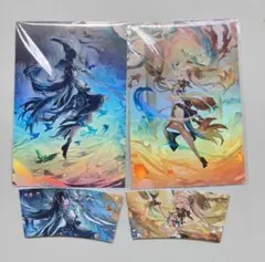 鳴潮　カフェコラボ　秧秧　穗穗　ポスター　コップホルダー　ヤンヤン　スイスイ 鳴潮 中国限定 カフェコラボ 清宵 ポスター コップホルダー - メルカリ