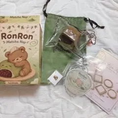 RonRon Matcha Nap チョコレート　ロンロン　スクイーズ　抹茶