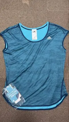 【新品タグ付き】adidas ランニングリバーシブル 半袖Tシャツ レディース