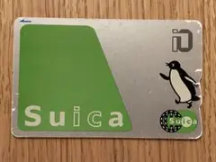 Suica ICカード　レア 横向きペンギンのサムネイル