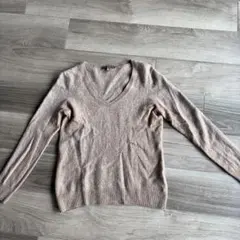 UNIQLO メリノカシミヤプレミアム VネックニットレディースXL