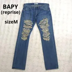 BAPY(reprise) ベイピーリプライズ　ジーンズ　インディゴ　Mサイズのサムネイル