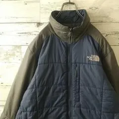 ノースフェイス 刺繍ロゴ 中綿 ジャケット アウター M