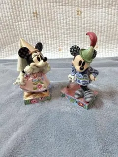 Disney Traditions（JIM SHORE）ミッキー ミニー　セット