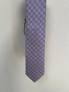 GUCCI 紫色 GGパターン ネクタイ 新品