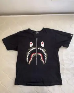 A BATHING APE シャークTシャツ ブラック