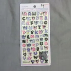 ボンボンドロップシール　クロミ　もじ　文字　moji サンリオ　正規品