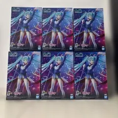 ガンダム45周年×初音ミク BANPRESTO EVOLVE フィギュア　6個