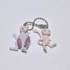 ポケモン ミュウ ミュウツー ツイン キーホルダー