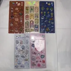 きゅるるん 喫茶アラモード クラゲ ブーケ 5枚セット