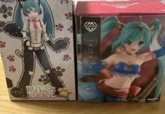 初音ミクフィギュア セット にゃんこ 、AMPフィギュアアラビアン