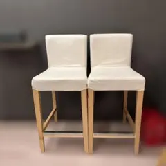 新品　IKEA HENRIKSDAL 2脚セット カウンターチェア メルカリ