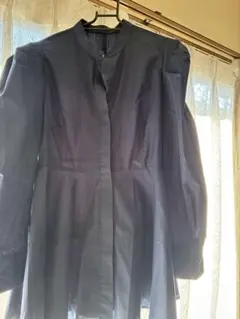 ネイビー 長袖シャツ M &NOSTALGLA