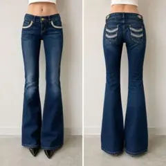 GUESS Premium Flare Bootcut Jeans Y2Kのサムネイル