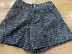 Honeys ツイードスカート ショート丈