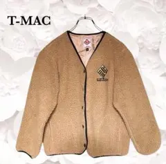 『ティーマック』ボア ジャンパー ブルーゾン【S】ブラウン 防寒性 軽量