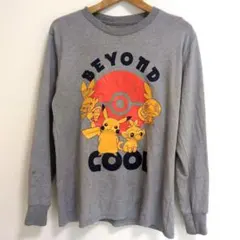 ​【難あり】ポケモン 長袖Tシャツ ピカチュウ＆ガラル御三家 150-160cm