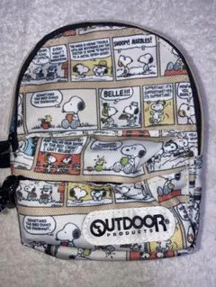 【未使用タグ付き】OUTDOOR PRODUCTSスヌーピーバックパックポーチ
