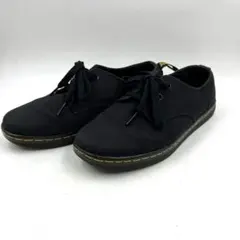 Dr. Martens キャンバス ローカットスニーカー ブラック 26cmのサムネイル