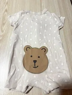 baby gap ベージュ クマロンパース 3-6ヶ月