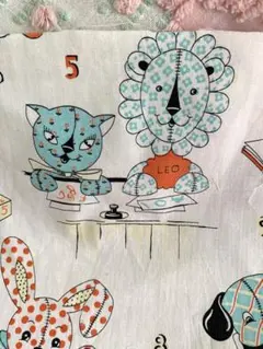 1111D ビンテージ　キティ　バニー　ベアー　パピー生地