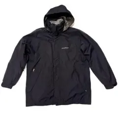 【美品】mont-bell モンベル 3WAY ヴェイルダウンパーカ 黒 XL