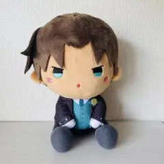 名探偵コナン　ラッキーくじ　おすわりぬいぐるみ　服部平次