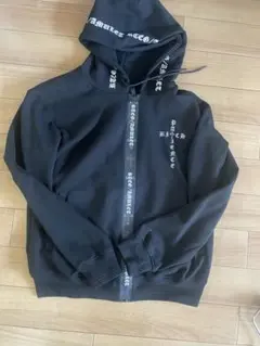 パーカー ブラック ジッパー