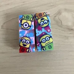 新品未使用❣️ミニオン消しゴム 2個セット