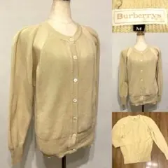 BURBERRY バーバリー　コットンカーディガン　ベージュ　Mのサムネイル