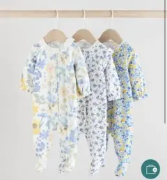 NEXT 花柄　フラワー　ロンパース