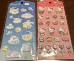 【匿名配送】サンリオ 正規品 マシュマロ シール シナモロール キティ 2セット