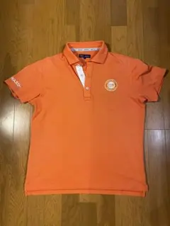 【美品】23区GOLF ゴルフウェア カノコ ポロシャツ メンズ Lサイズ