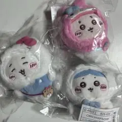 ちいかわ サンリオ キラメッコ ぬいぐるみ 三種セット 古本屋 うさぎ