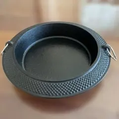 南部鉄器と思われるAの刻印入り、すき焼き鍋