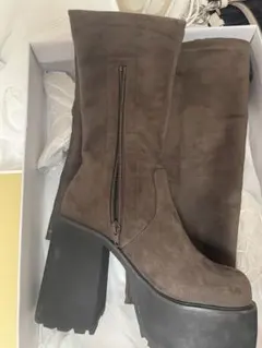 SLY F／SUEDE KNEE HIGH ブーツ （BRN）のサムネイル